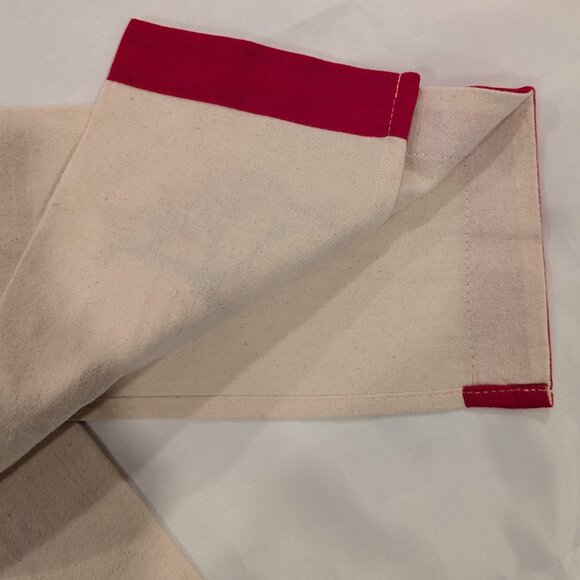 NWT Cardinal Embroidered Applique Flour Sack Hand Towel - Picture 7 of 10